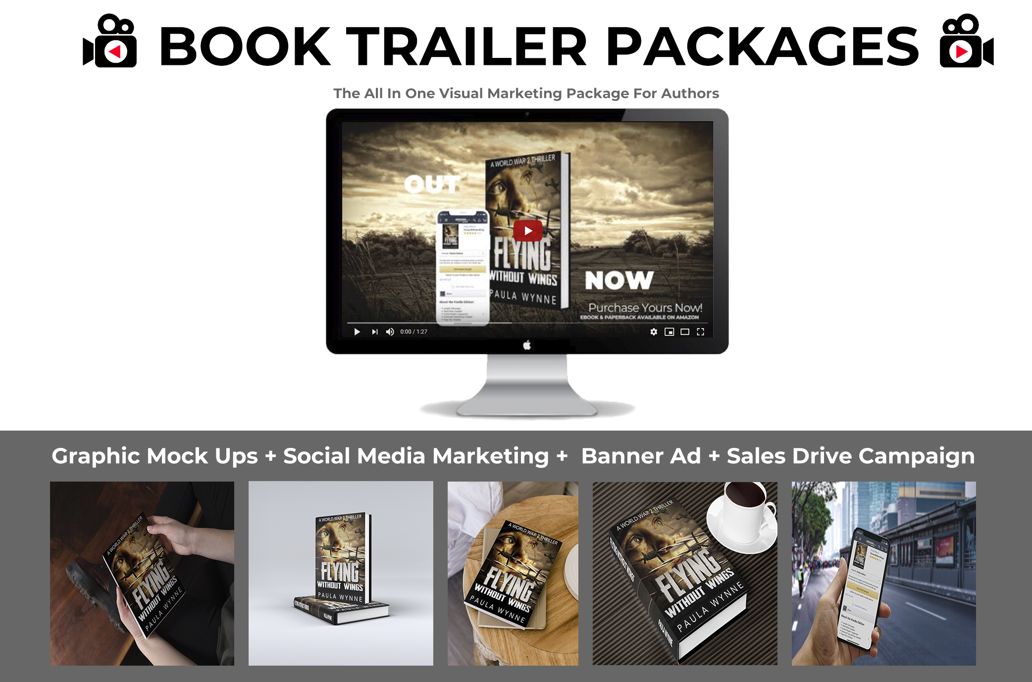Book Your Professional Book Video Trailer With Book Luver