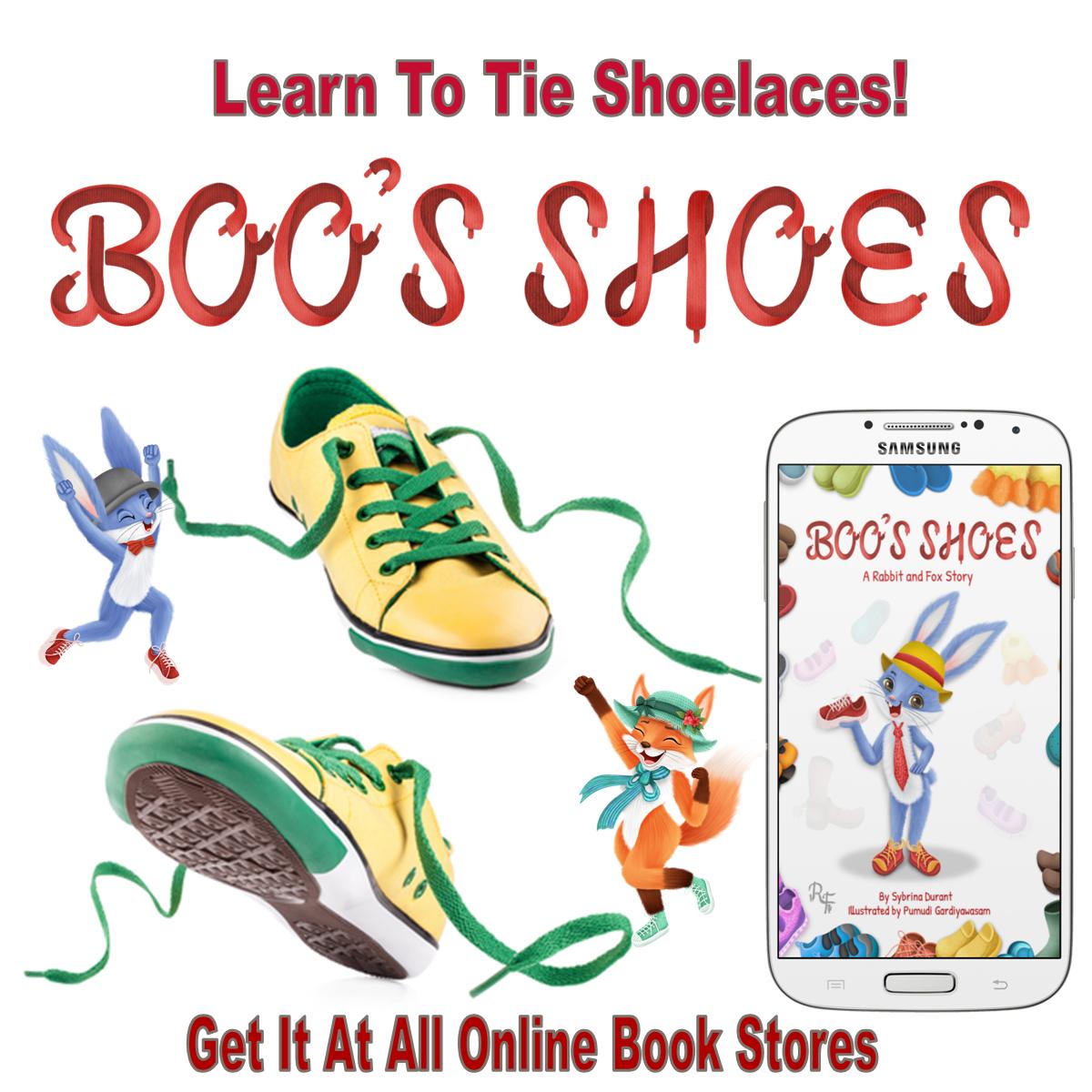 Boo's Shoes - A Rabbit and Fox Story: Learn To Tie Shoelaces