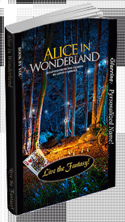 Win A Personalized Edition Alice in Wonderland