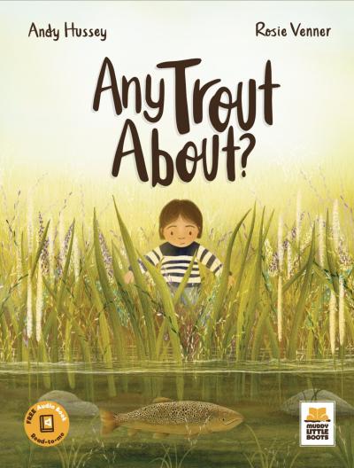 Any Trout About? Children's Book Cover