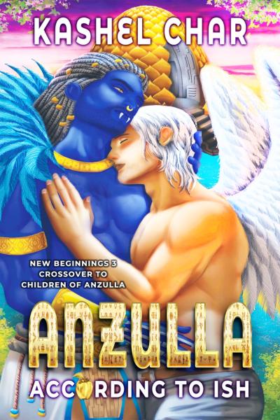 Blue Alien and Angel