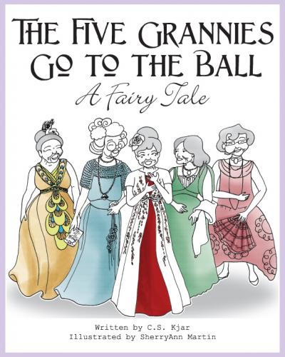 Book Cover for The Five Grannies Go to the Ball