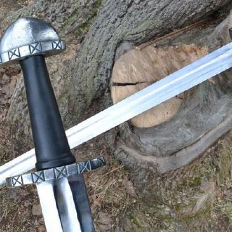 Viking sword handles