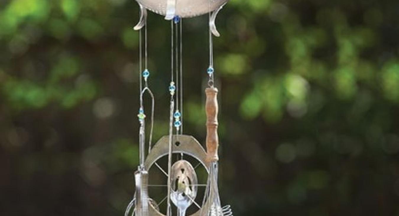 When I was thinking of an idea of how to frighten my main character in my conspiracy suspense thriller, The Grotto's Secret, with something terrible the villain does to her family, I came up with the idea of hanging an ear (yes, a human ear) to a wind chime.  Please don't do this at home!  When searching for ideas for wind chimes I found this site with lots of inspiring ideas for wind chimes. I even used some of the chimes shown on this site in that chapter in The Grotto's Secret.