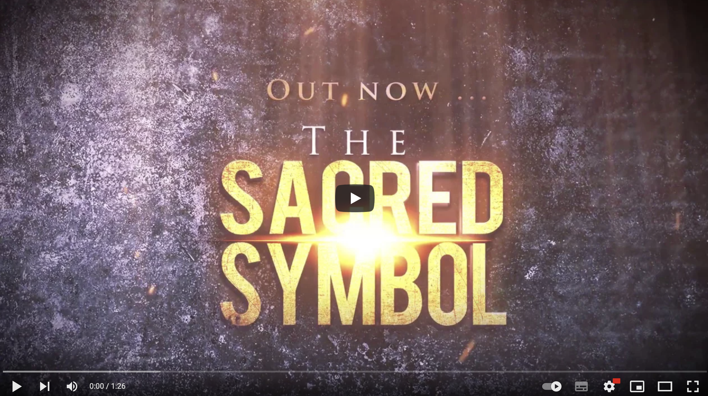 The Sacred Symbol book trailer